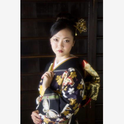 スマイルハンターが出張撮影した家族写真(キッズ,ベビーフォト)などが写った「成人式フォト」の家族写真