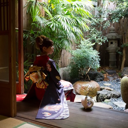 スマイルハンターが出張撮影した家族写真(キッズ,ベビーフォト)などが写った「成人式フォト」の家族写真