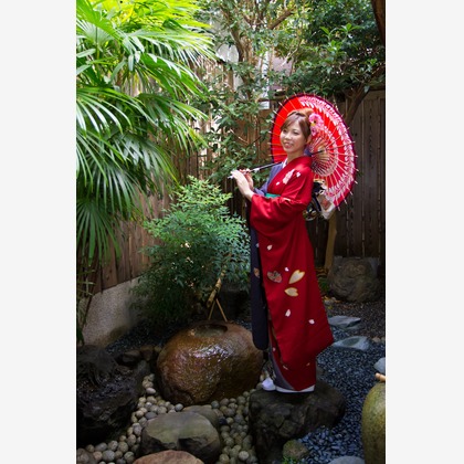 スマイルハンターが出張撮影した家族写真(キッズ,ベビーフォト)などが写った「成人式フォト」の家族写真