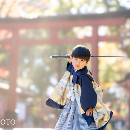大森光太郎・K-PHOTOが出張撮影した「七五三撮影」の家族写真