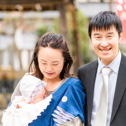 出張カメラマンのY's Officeが撮影したお宮参りの写真