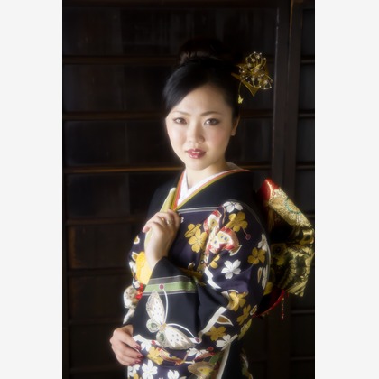 スマイルハンターが出張撮影した家族写真(キッズ,ベビーフォト)などが写った「成人式フォト」の家族写真