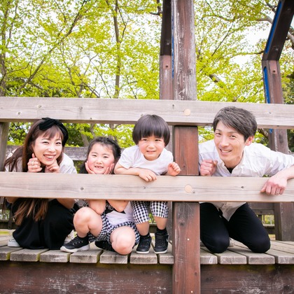 酒井大輔が出張撮影した家族写真, 植物, 七五三が写った家族写真の出張撮影/七五三フォトの写真