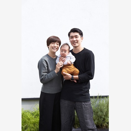 岩瀬泰治が撮影した家族写真の出張撮影の写真