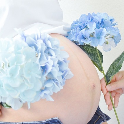 向日葵が撮影した「マタニティフォト」の写真