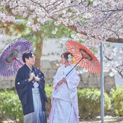 大阪フォトファクトリーが撮影した「ウェディング前撮り」の写真