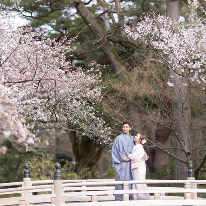 アート工房が撮影したハネムーンフォトの写真