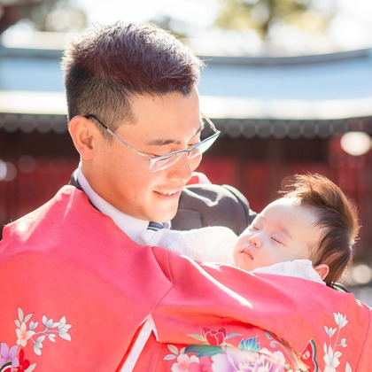 あかすたが出張撮影した家族写真(キッズ,ベビーフォト)が写った家族写真(キッズ,ベビーフォト)の写真