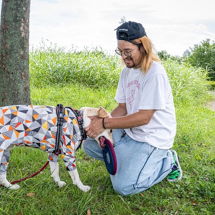 吉田佳央が撮影した「DOG SHOOTING」の写真