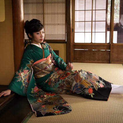 スマイルハンターが出張撮影した家族写真(キッズ,ベビーフォト)などが写った「成人式フォト」の家族写真