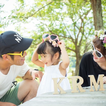 竹部 祐樹が出張撮影した眼鏡類, 赤ちゃん/ベビー, 楽しげが写った結婚式撮影の写真