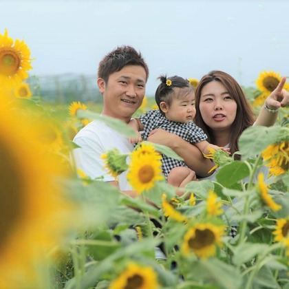 理 S PHOTOが撮影した家族写真の出張撮影の写真