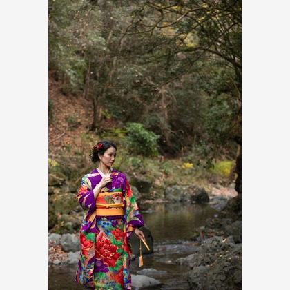 saruco(岩崎寿）が撮影した「秋の和装前撮り」の写真