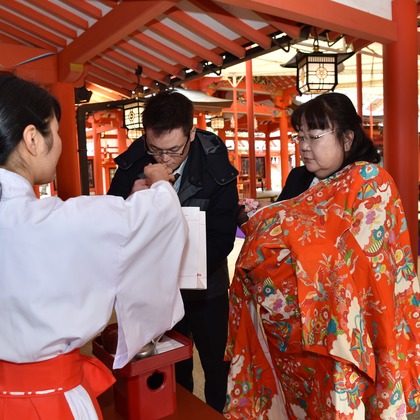 梶田　誠が撮影したお宮参りの写真