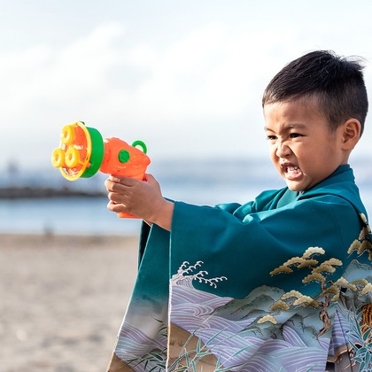 Minminが出張撮影した「七五三」の家族写真