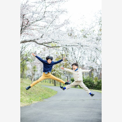 富田桃子写真事務所が出張撮影した「記念写真」の家族写真