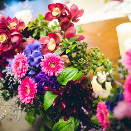 刈谷彰仁が撮影した「披露宴会場装花」の写真