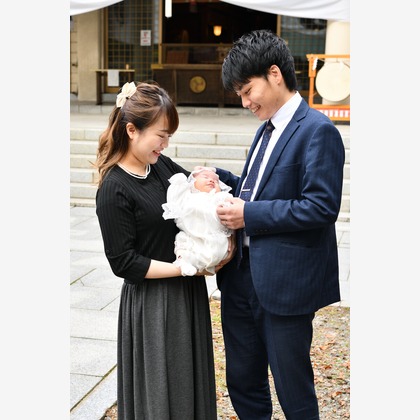 須貝フォトサービスが撮影したお宮参りの写真