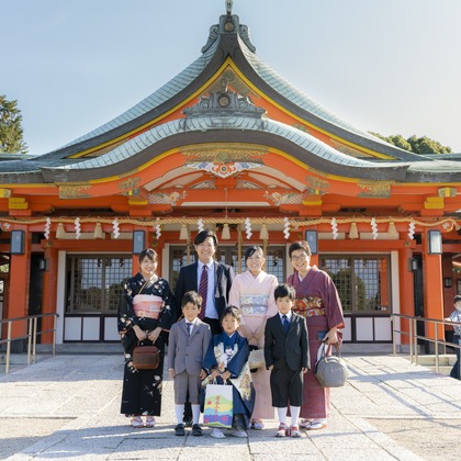 三好治輝が撮影した七五三フォトの写真