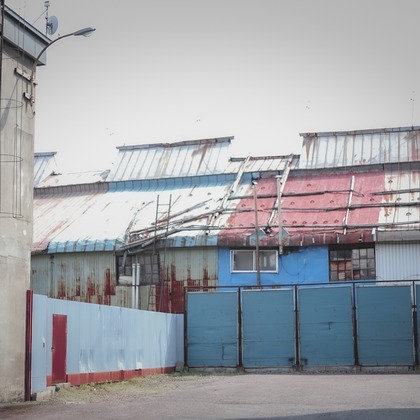 芳賀 翔大が撮影した「コロナ禍の商店街」の写真