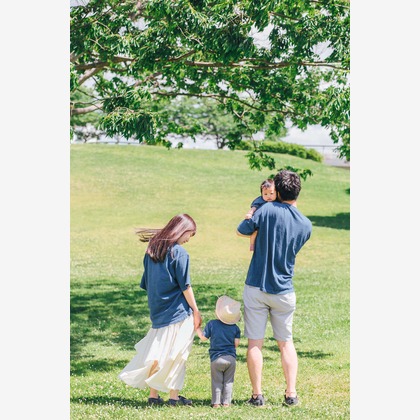 橋爪楽々が撮影したマタニティフォト/家族写真の出張撮影/七五三フォト/お宮参り/成人式撮影の写真