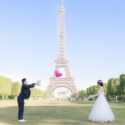 24to Produceが撮影した「パリでのフォトウェディング」の写真