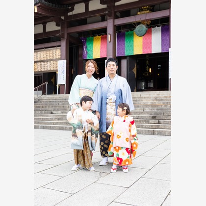 奥田大貴が撮影した七五三フォトの写真