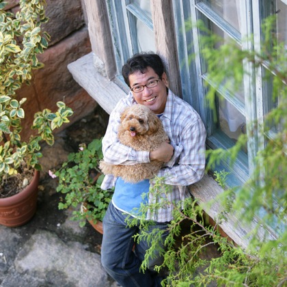 株式会社Photo Luckyが出張撮影した肉食動物, おもちゃの犬, 犬の服が写った家族写真(キッズ,ベビーフォト)の写真