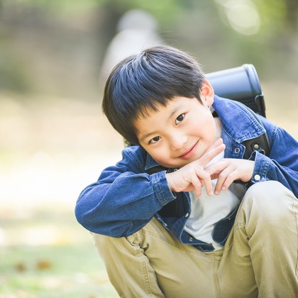 66 atelierが出張撮影した「記念」の家族写真