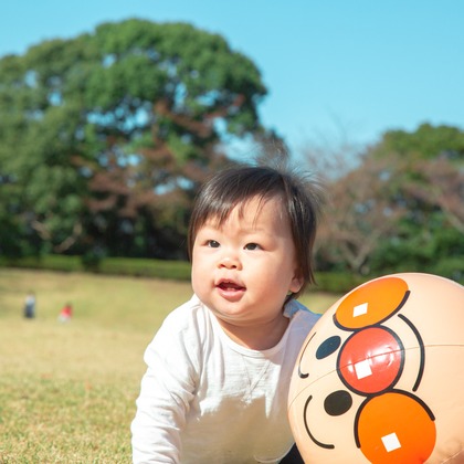 ゆのみふぉとが出張撮影した自然の中の人々, 子供たち, 家族写真が写った家族写真の出張撮影の写真