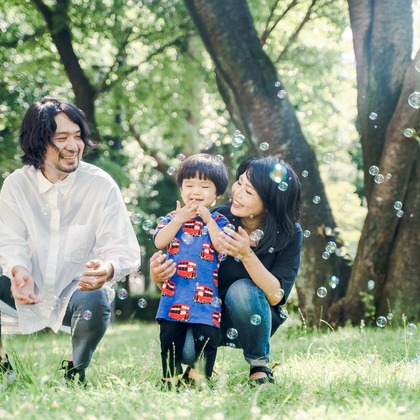 Yossyが出張撮影した「ファミリー」の家族写真