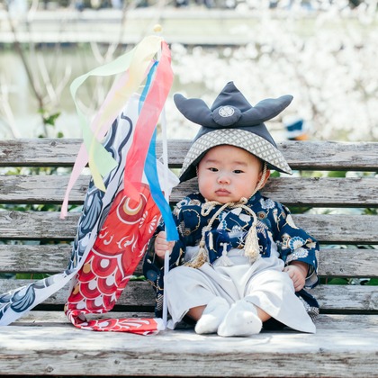 木村知佳が撮影したニューボーンフォト/家族写真の出張撮影/お宮参りの写真