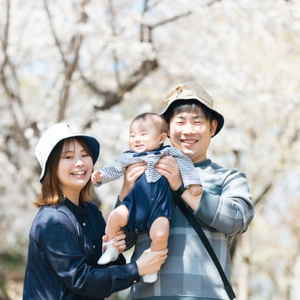 木村知佳が撮影したニューボーンフォト/家族写真の出張撮影/お宮参りの写真