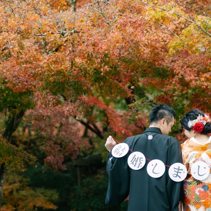 LARA LILYが撮影した「結婚式前撮り(福岡県・秋月城)」の写真