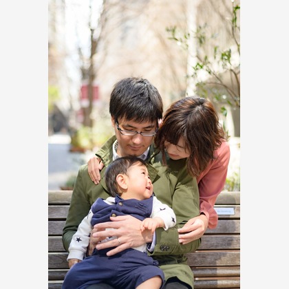 曽川拓哉が撮影した家族写真の出張撮影の写真