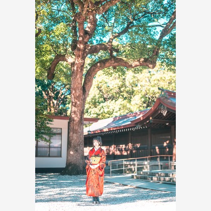 kudophotoが撮影した家族写真の出張撮影/成人式撮影の写真