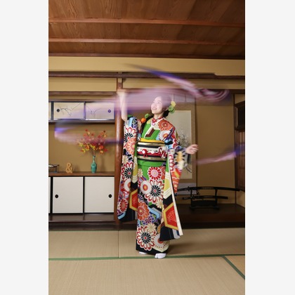 スマイルハンターが出張撮影した家族写真(キッズ,ベビーフォト)などが写った「成人式フォト」の家族写真