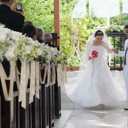 ブライダルフォトＡＩが撮影した「ララシャンスいわき-クローバー-」の写真