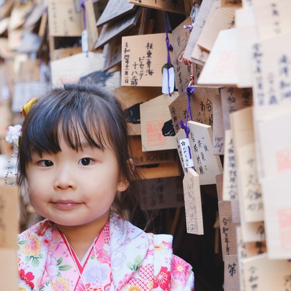 高夏写真店が撮影した七五三フォトの写真