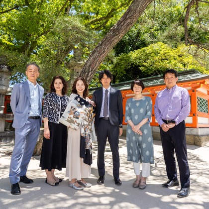 井下良治写真事務所が撮影した家族写真の出張撮影の写真