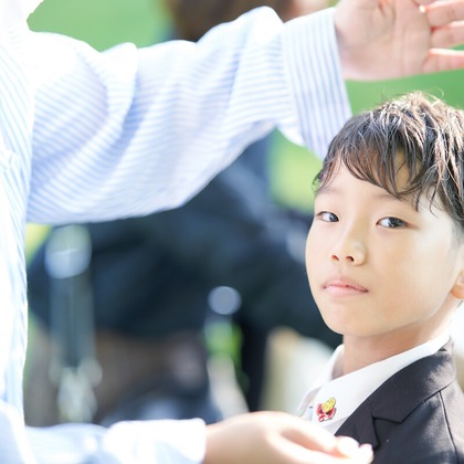 イチフォトが出張撮影した「お子様の作例」の家族写真