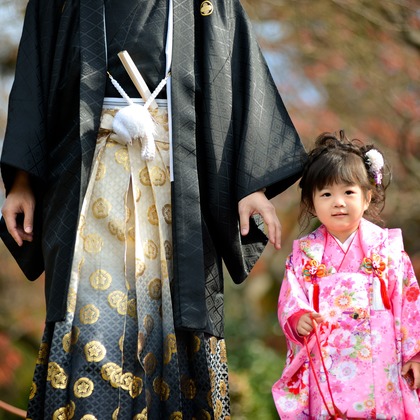 ProPhotos Japanが出張撮影した家族旅行, 七五三衣装, 秋が写ったハネムーンフォトの写真