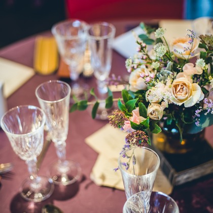 刈谷彰仁が撮影した「披露宴会場装花」の写真