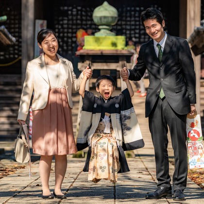 なかむーフォトが撮影した家族写真の出張撮影の写真