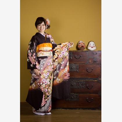 スマイルハンターが出張撮影した家族写真(キッズ,ベビーフォト)などが写った「成人式フォト」の家族写真