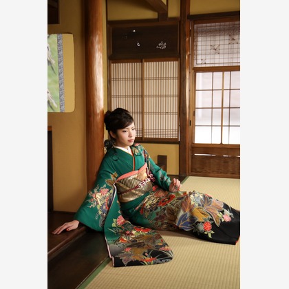 スマイルハンターが出張撮影した家族写真(キッズ,ベビーフォト)などが写った「成人式フォト」の家族写真