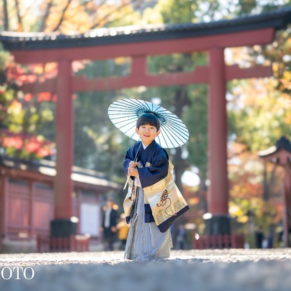 大森光太郎・K-PHOTOが出張撮影した「七五三撮影」の家族写真
