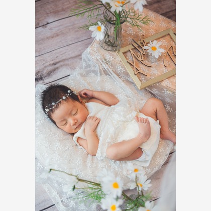 多田正子が撮影したニューボーンフォトの写真