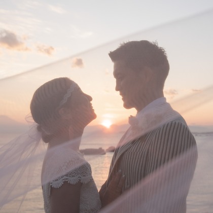 uno e creative act.が撮影した「前撮り/後撮り出張撮影/ハネムーンフォト」のウェディングフォト - :albumName