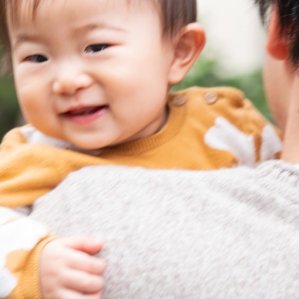 山中菜摘が出張撮影した「ファミリーフォト」の家族写真